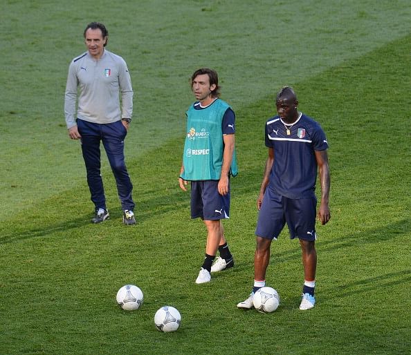 Italy Training and Press Conference - UEFA EURO Final 2012
